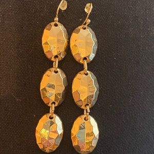 NY&Co 3 Tier Gold Earrings